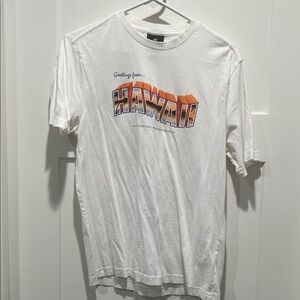 H & M Boys White Graphic T-Shirt